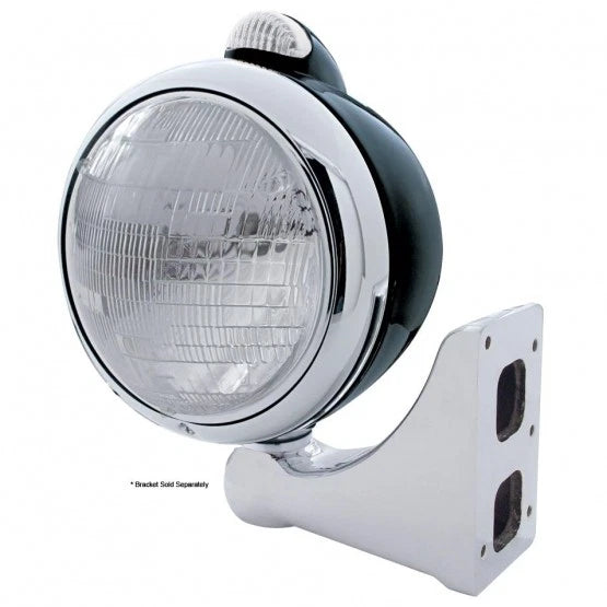 Headlight Assembly with LED Turn Signal for Black Guide 682-C Style (2009–2018)