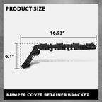 Rear Bumper Retainer Bracket for Toyota Corolla (2020–2025) Left & Right