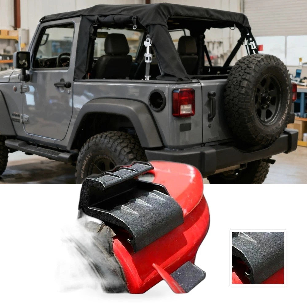 Rear Window Soft Top Retaining Clip for Jeep Wrangler JK (2007–2018)