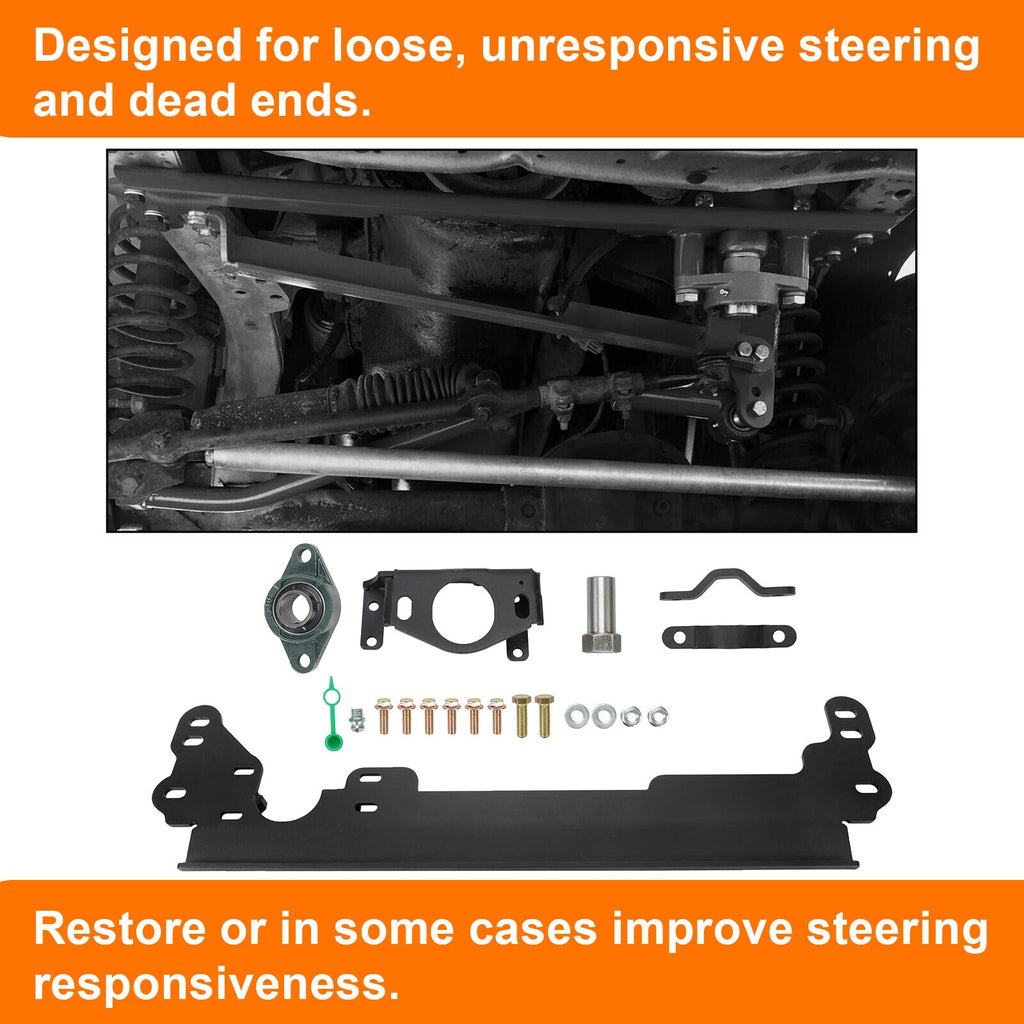 Steering Box Brace Bracket Kit for Jeep Cherokee XJ (1984–2001)
