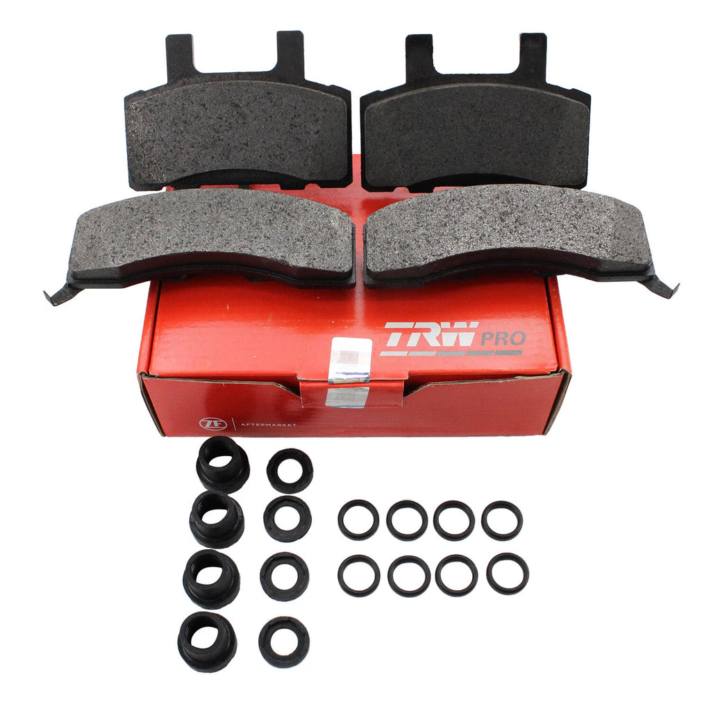 Set of 4 TRW Pro TRH0370 Low-Metallic Brake Pads for Chevrolet Dodge GMC