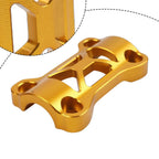 Handlebar Riser Mount Clamp Top Cover Gold for Honda CB500X (2019–2022)