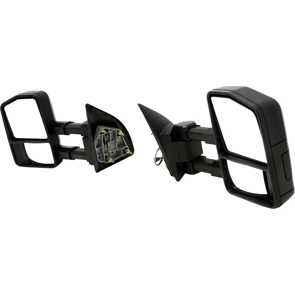 Tow Mirror Set for Ford F-450 Super Duty (2011–2016) Black