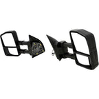 Tow Mirror Set for Ford F-450 Super Duty (2011–2016) Black