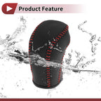 Gear Shift Knob Cover for Hyundai Tucson (2015–2018) Black Red