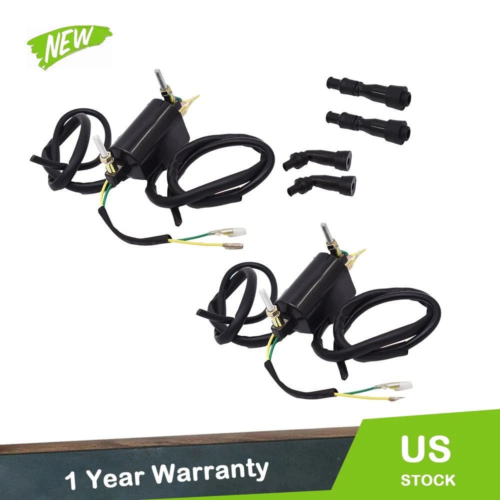 Ignition Coil Set for Kawasaki KZ, Suzuki GS, Honda CB (12V)