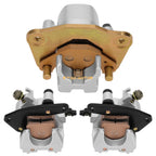 Front & Rear Brake Caliper w/ Pads for Suzuki Vinson 500 (2002–2007)