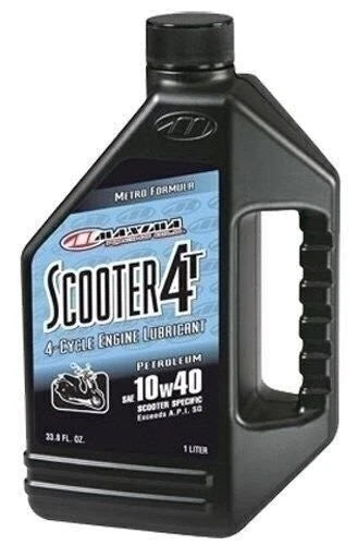 10W40 Oil for Maxima Racing 4T Scooter (1 Liter)