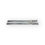 Set of 2 Chrome Aluminum Towel Bars for Moen YB8098CH (18")