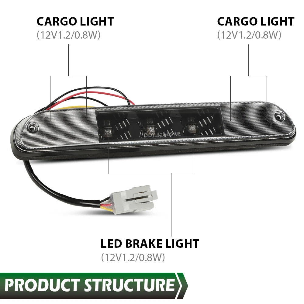 LED Third Brake Light for Ford F250 F350 F450 F550 (1999–2015)