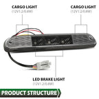 LED Third Brake Light for Ford F250 F350 F450 F550 (1999–2015)