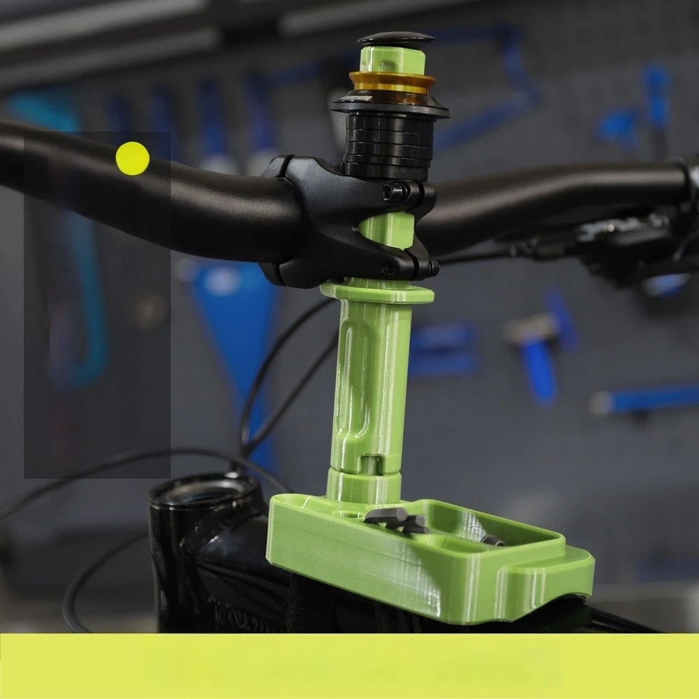 Detachable Bike Tool Storage Tray with Wrench & Screw Slots for Cycling