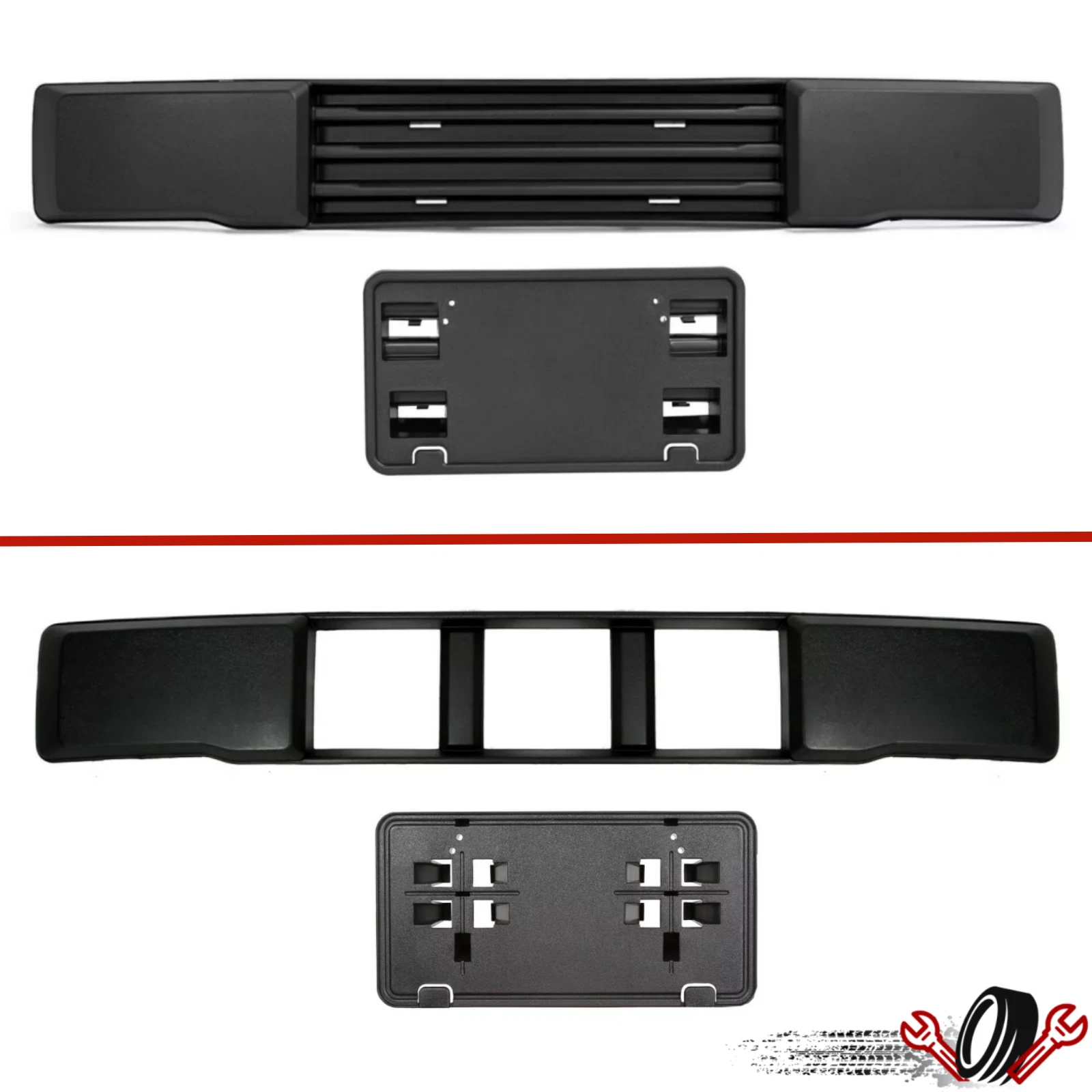 Front Bumper Cover Lower Grille Trim for Ford F150 (2015–2017)