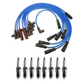 NGK 7mm Wire Set & Denso Spark Plug Kit for Corvette Base (1997–2004)