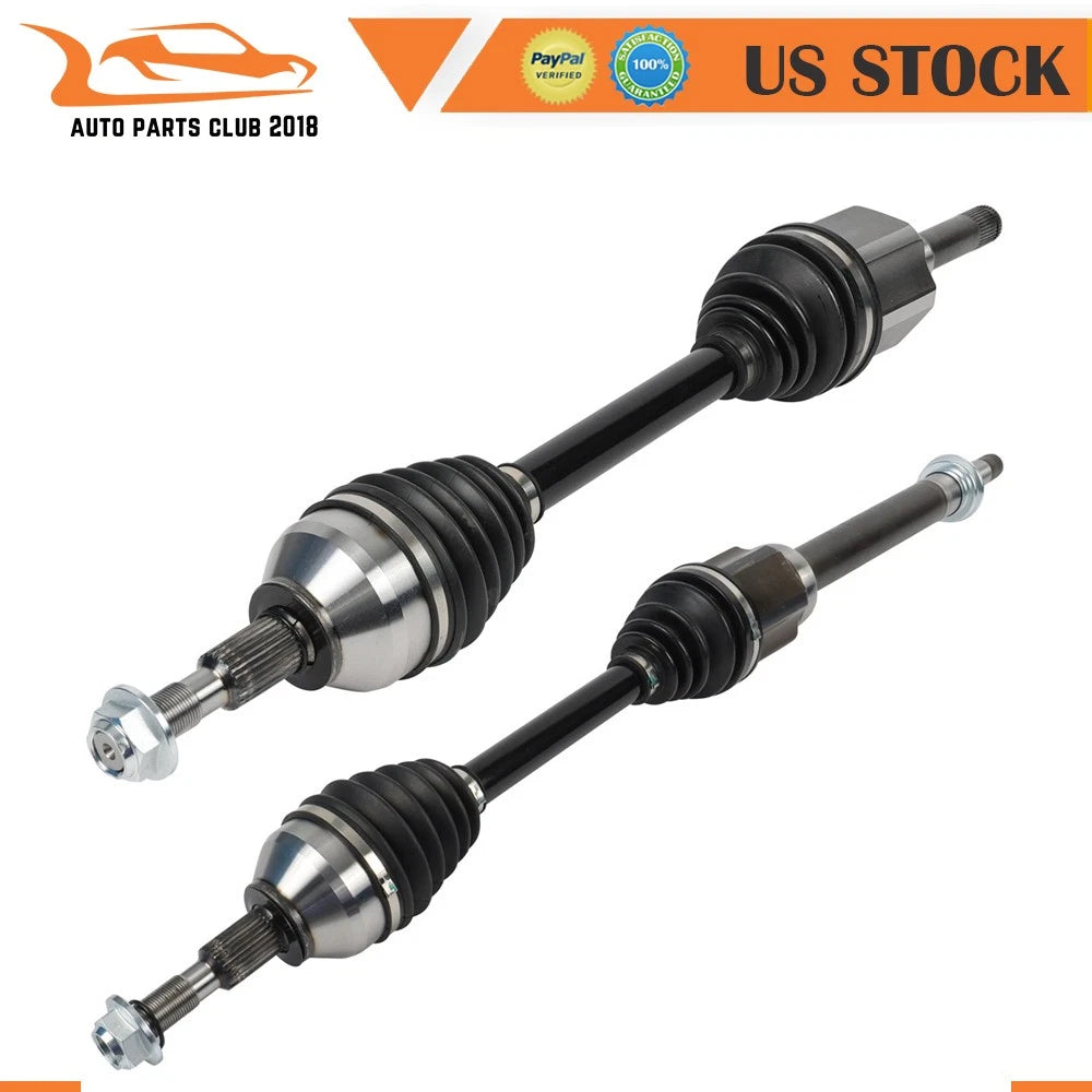 FWD Pair Front Side CV Axle for Ford Edge (2015–2018) L4 2.0L Turbo