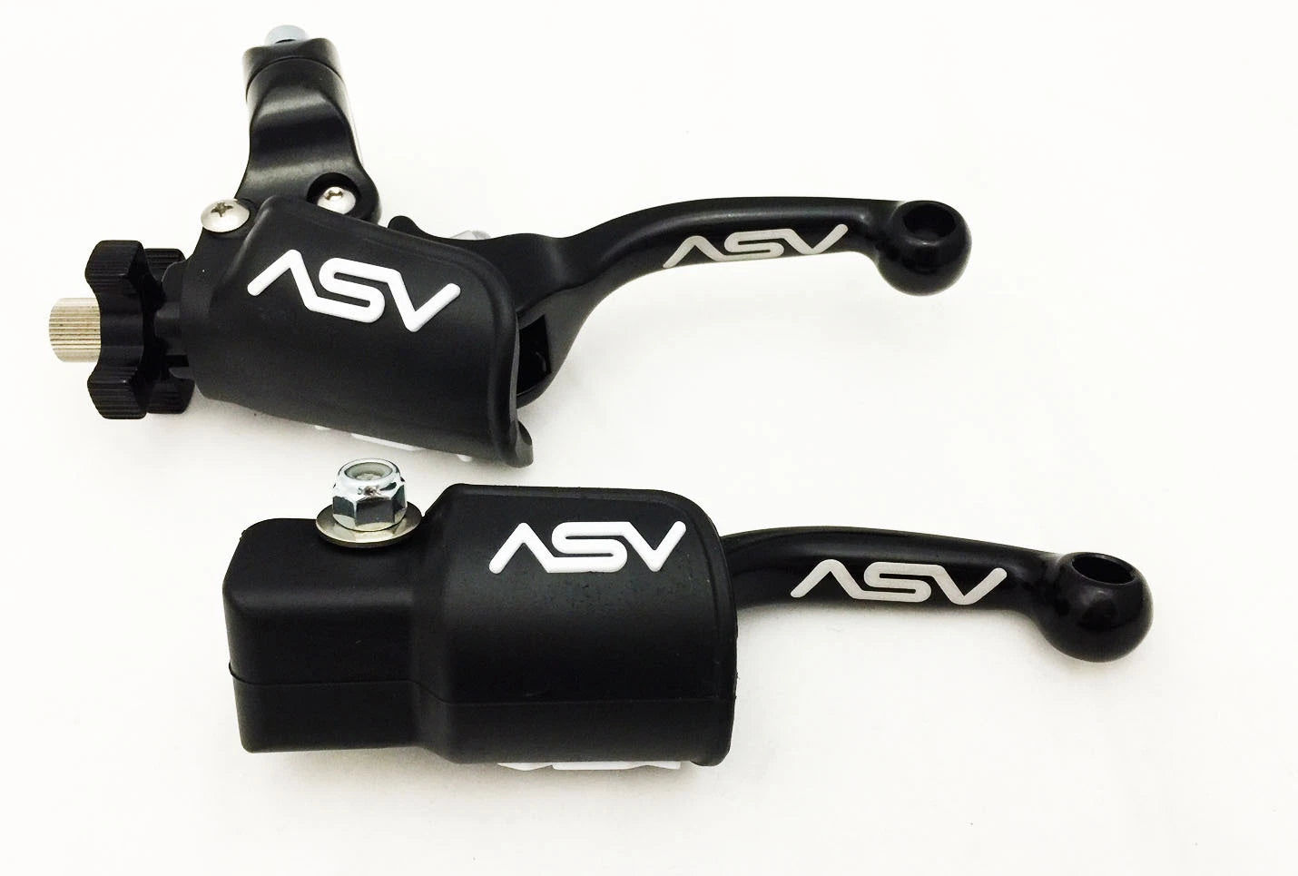 ASV F3 Shorty Front Brake Clutch Perch Levers for Yamaha YFZ 450R 450X (2004–2023)