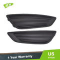 Fog Light Cover Bezel Trim for Ford Focus (2015–2018) Black Housing