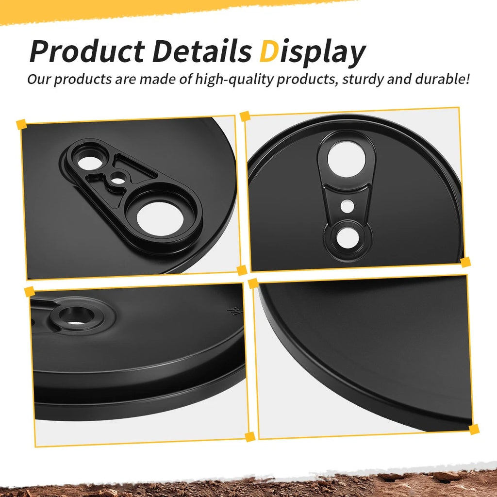 2 Rear Wheel Tire Covers for Honda Lawn Mowers HRB215 HRM215 HRB21742866-VE2-800