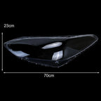 Set of 2 Headlight Lens Covers for Kia Sportage KX5 (2017–2019)