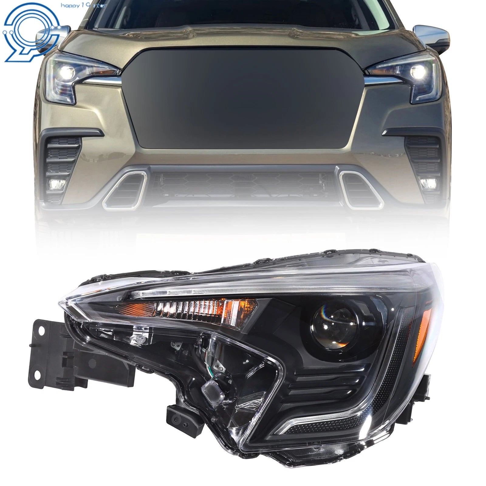 1PC Headlight LED for Subaru Ascent (2023–2025) W/AFS Left Driver Side