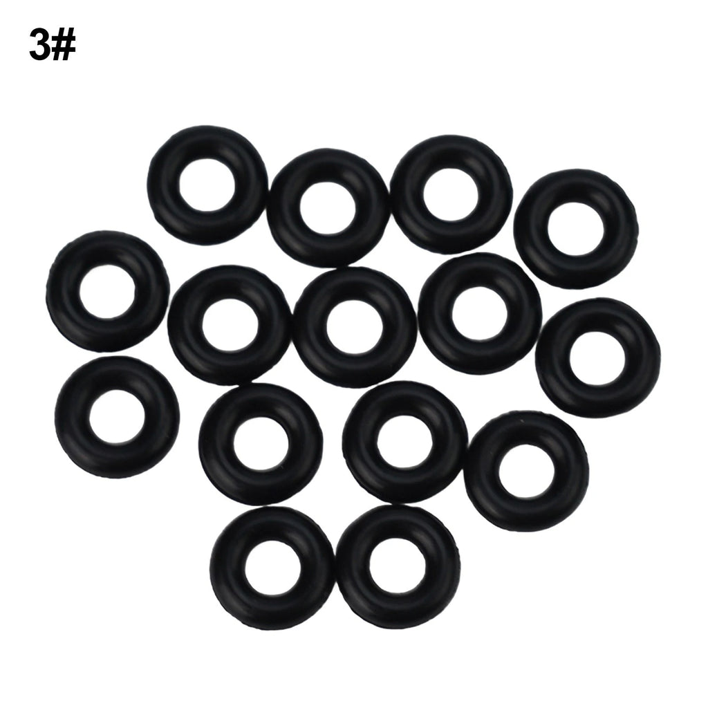 O Ring Set of 3 Blue Silicone 8mm, 9mm, 5.1mm for Various Applications