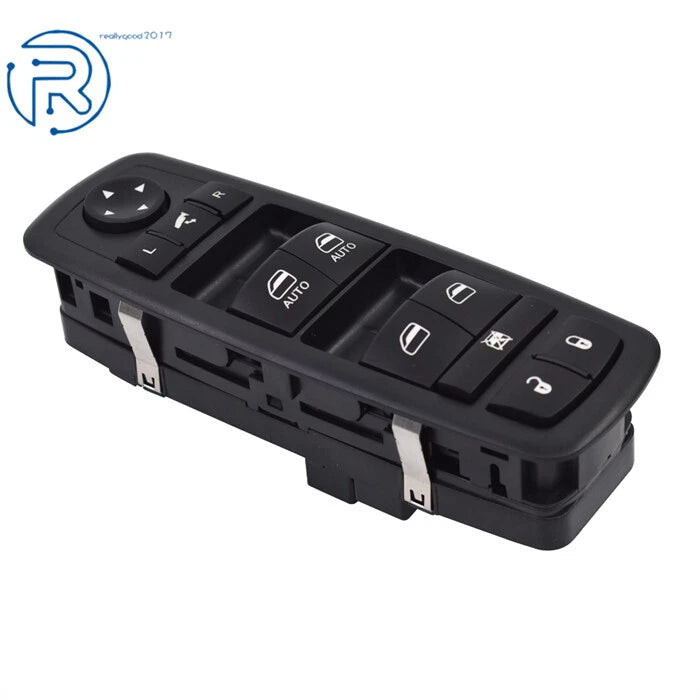 Power Window Switch for Jeep Grand Cherokee (2010-2020) Black Plastic