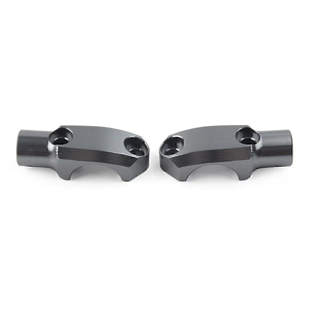 Grey Master Cylinder Mirror Clamp Mount Bracket for BMW F900XR (2019-2021)