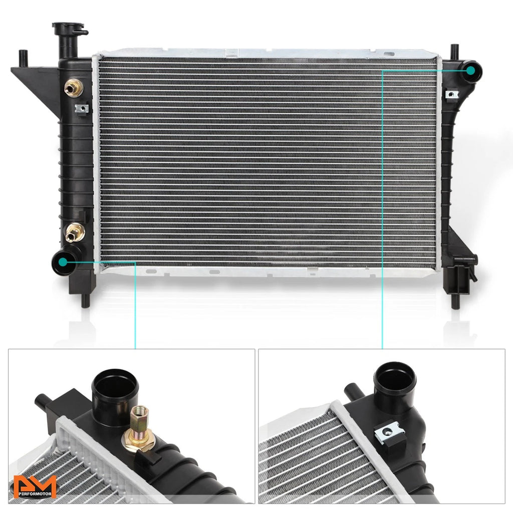 Aluminum Core Cooling Radiator for Ford Mustang 3.8L (1994–1996) DPI-1488