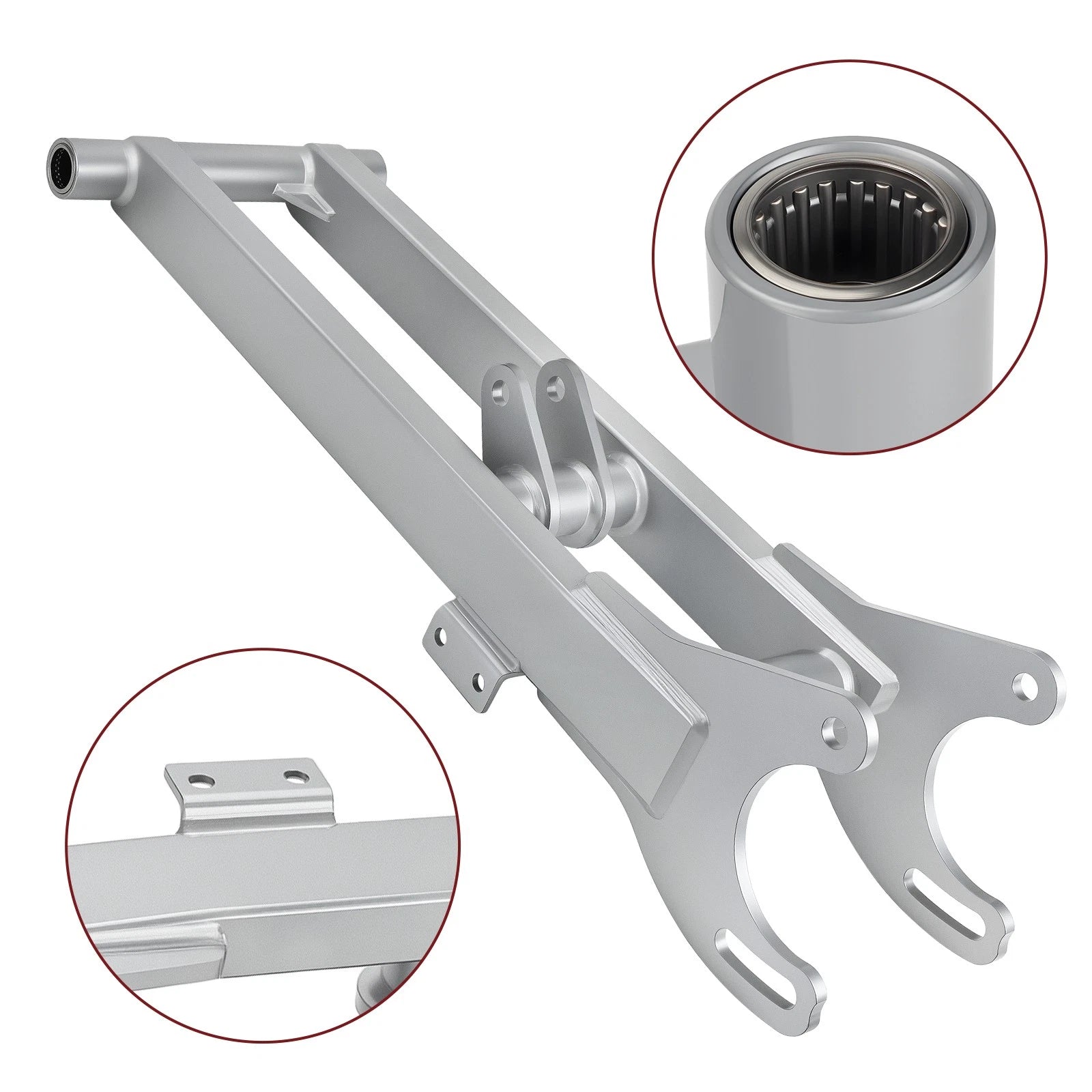 +4" Extended Chrome Rear Swingarm for Yamaha Banshee 350 (1987–2006)