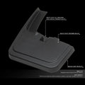 Set of 2 Heavy Duty Mud Guard Splash Flaps for Ford F150 (2015–2018)