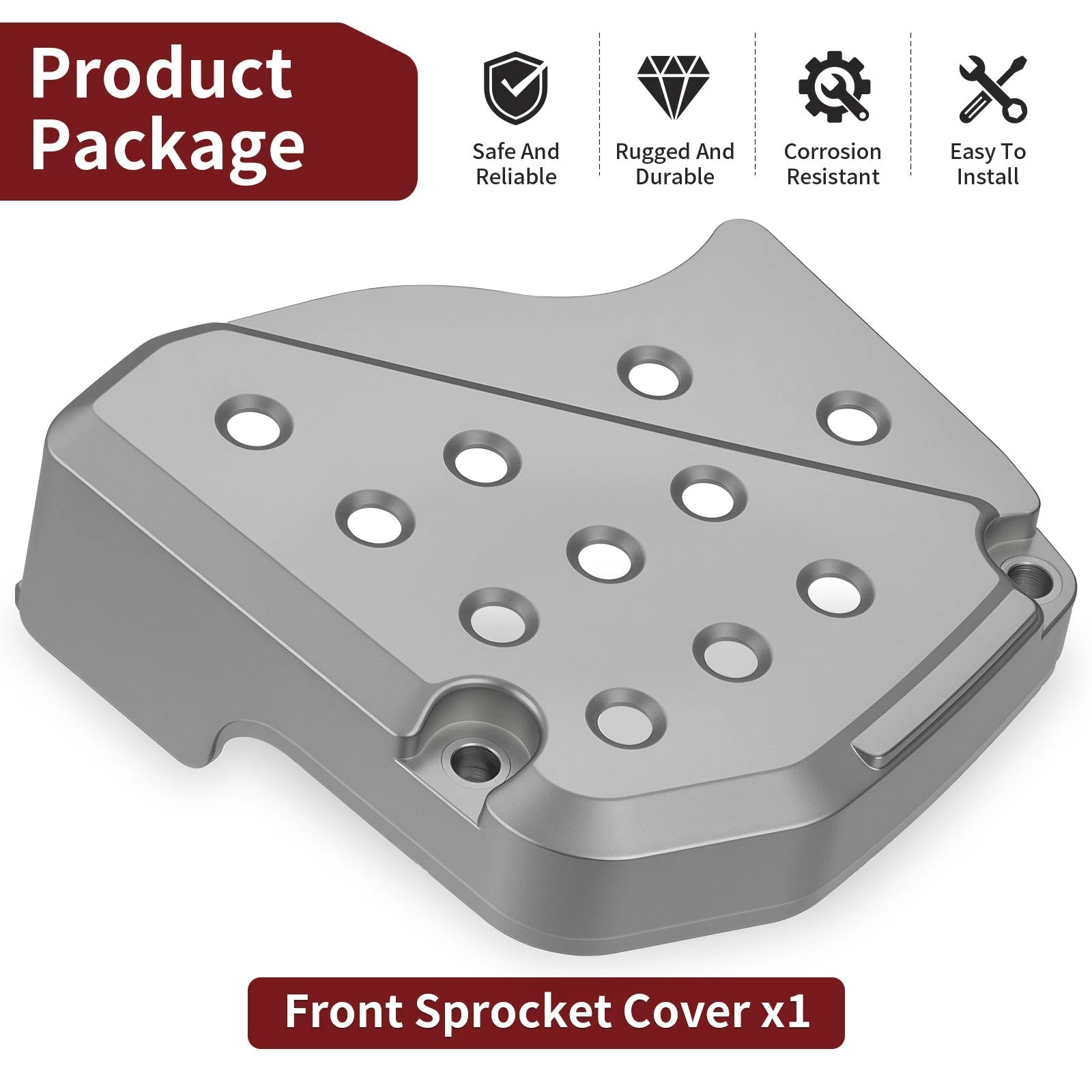 Engine Sprocket Cover for Suzuki QuadSport Z400 (2003–2008) 11360-07G00