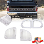 2X Reverse Light Lens for Chevrolet GMC Fleetside Pickup (1967–1972)