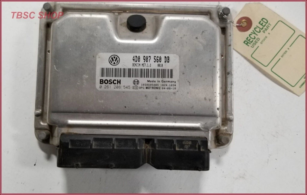 ECU PCM ECM Engine Control Module for VW Touareg 4.2L (2005) 4D0907560DB