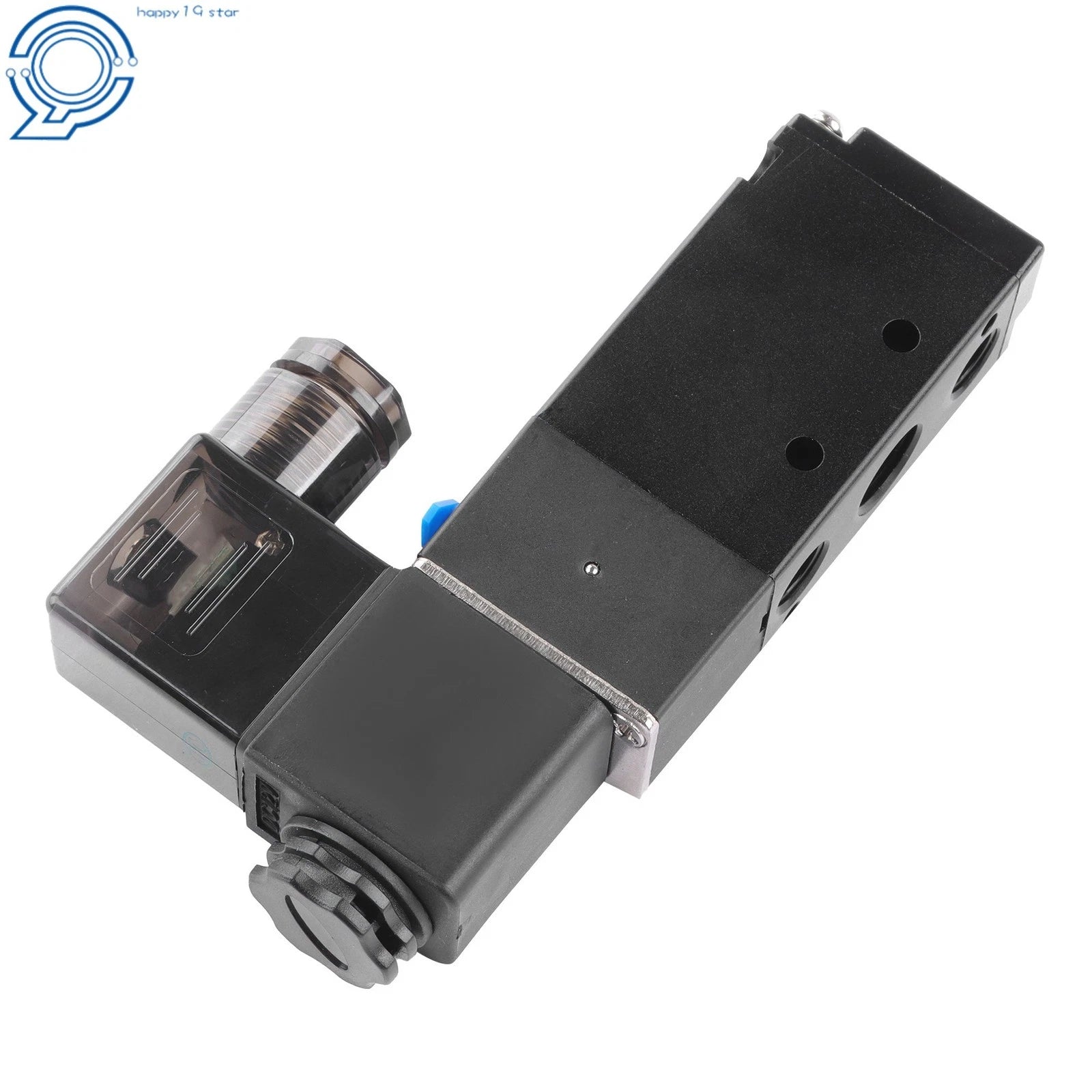 12V DC Direction Control Solenoid Valve 1/4" 5 Way for Automotive