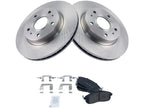 Front Brake Pad and Rotor Kit for Suzuki SX4 (2007–2013) PS593BQ