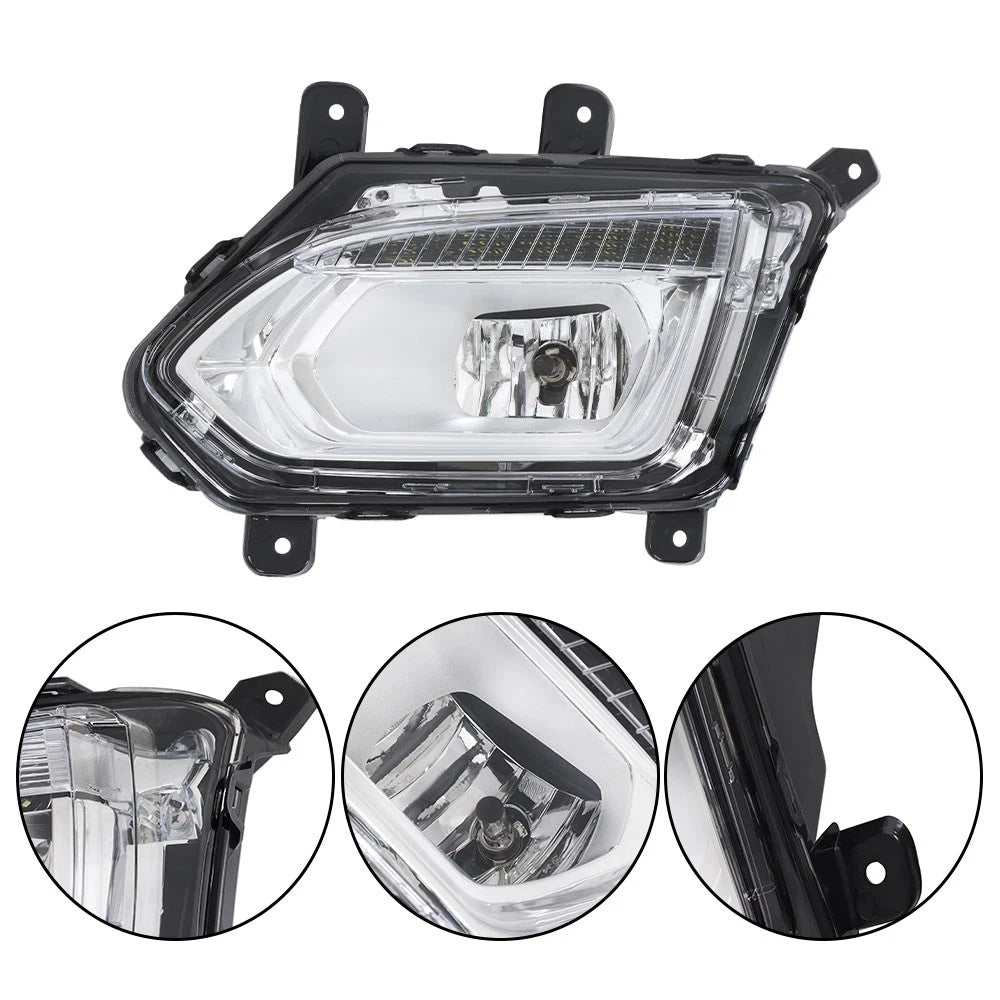 Fog Light for Chevrolet Equinox (2016–2017) Clear LH Side Halogen