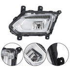 Fog Light for Chevrolet Equinox (2016–2017) Clear LH Side Halogen