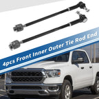 4pcs Tie Rod End Links for Dodge Ram 1500 (2011-2015)
