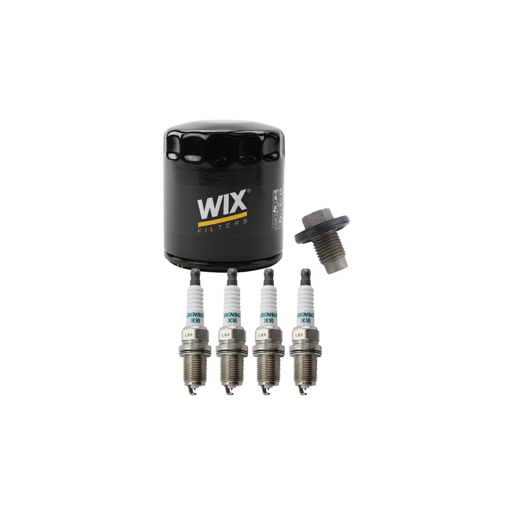 Wix Engine Oil Filter & Denso 4 Iridium Spark Plugs for Stratus 2.4 L4 (1995–2006)