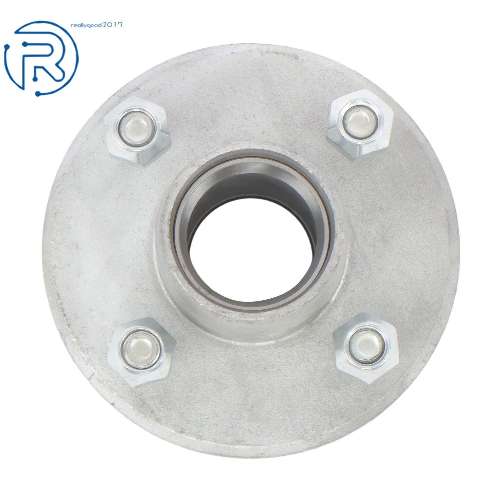 Set of 4 Galvanized Trailer Hub Bearings for 2000 lbs Axle (1" or 1-1/16")