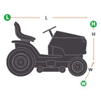 Lawn Mower Tractor Cover for Outdoor Waterproof Protection (Universal Fit)