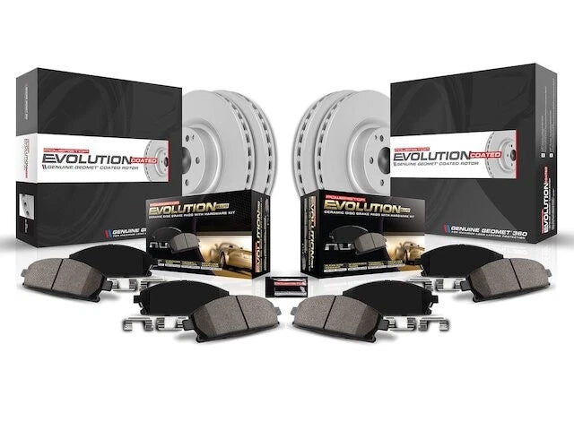 Front and Rear Brake Pad and Rotor Kit for Mazda CX-3 (2016–2018) PS354ND