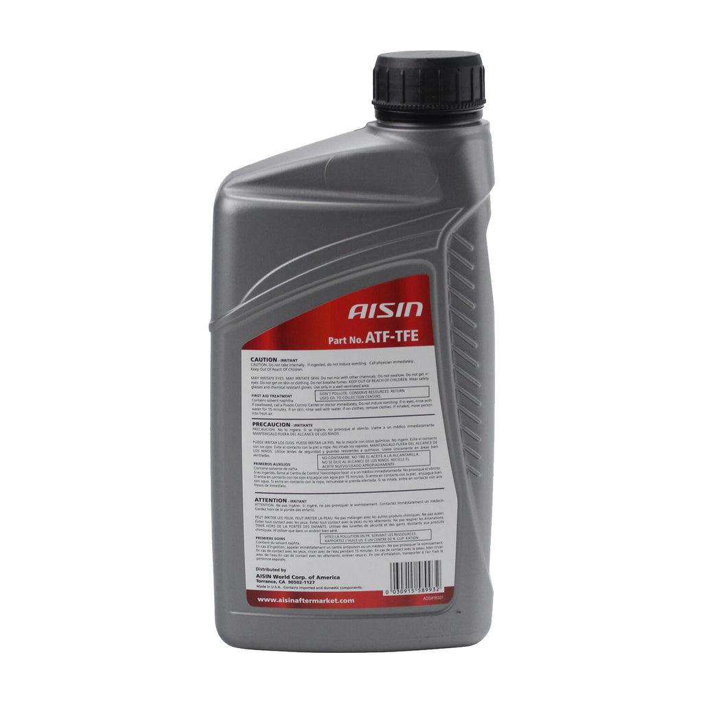 Aisin 1 Quart CVT Automatic Transmission Fluid ATF-TFE for Lexus UX200 (2019–2021)