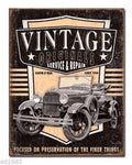 Vintage Replica Tin Metal Sign for Model T (1927)