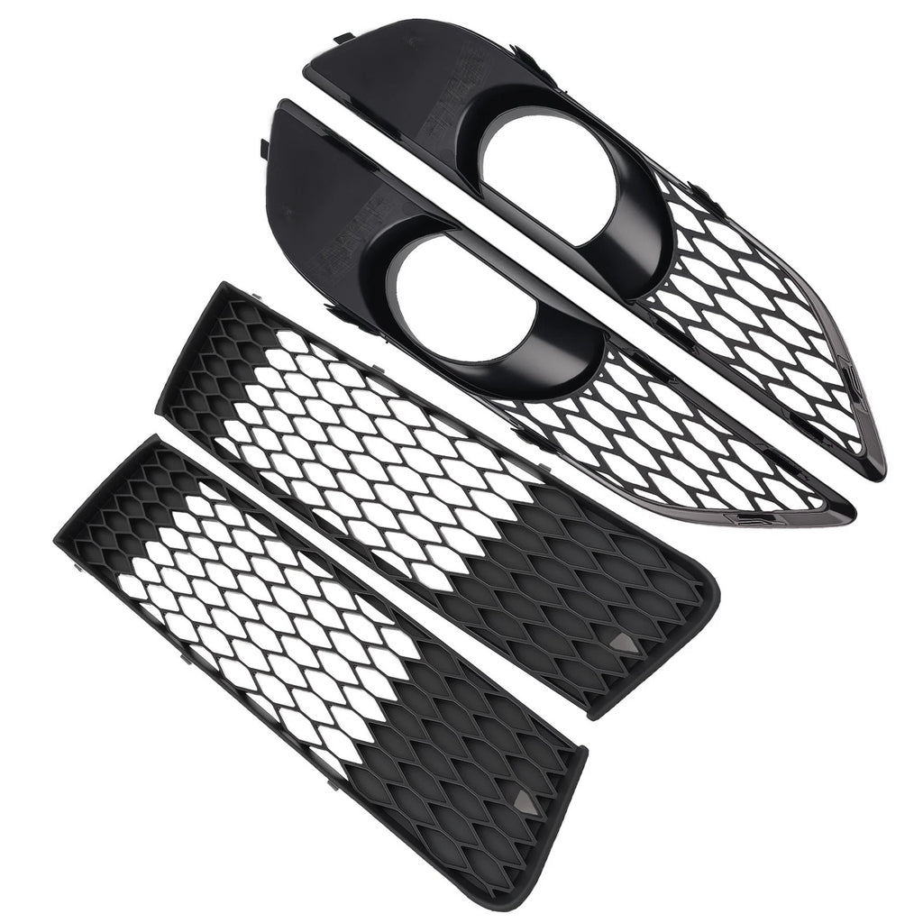 Set of 4 Front Fog Light Covers for Audi Q7 (2010–2015) 4L0807676C 4L0807675C