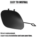 Tow Hook Eye Hole Cover for Mercedes-Benz C-Class W205 (2015–2021) Black