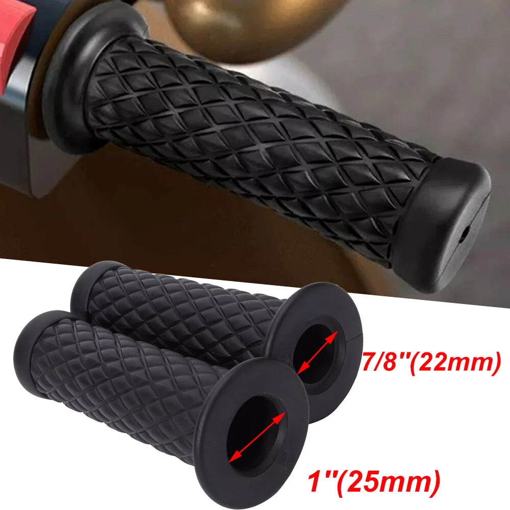 Rubber Gel Hand Grips for Yamaha YZF R1 R6 (7/8" 1")
