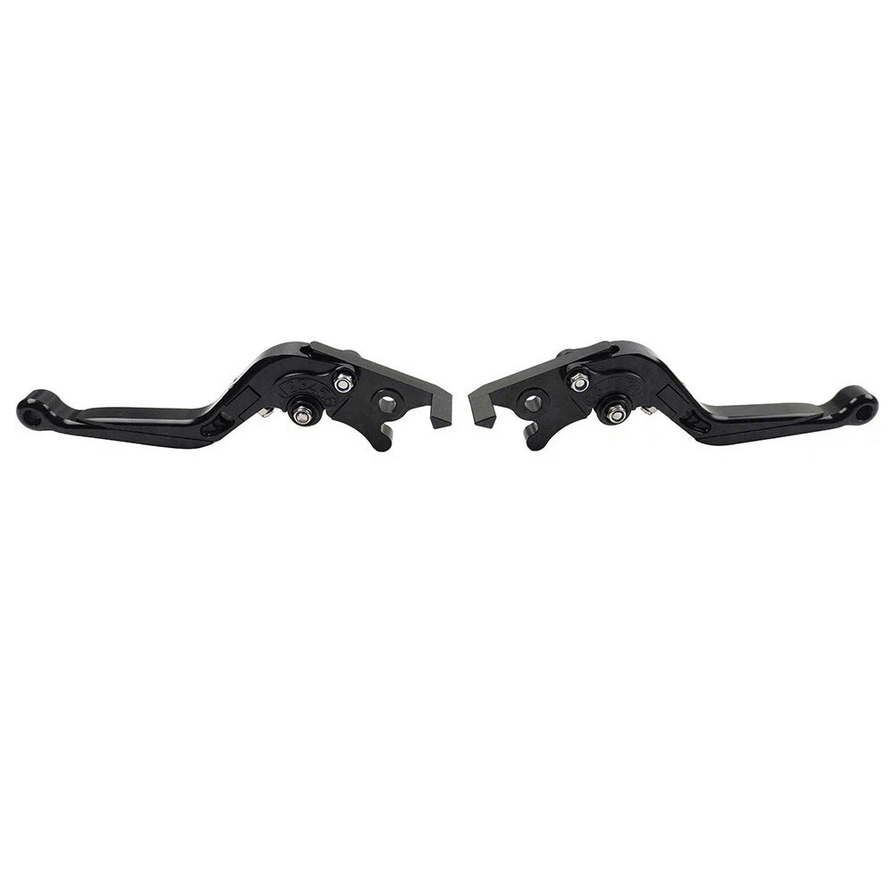 CNC Extendable Brake Clutch Levers for Yamaha YZF R1 (2004–2008), R6 (2005–2016) Black