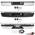 Chrome Rear Step Bumper Assembly for Nissan Titan (2004–2020)