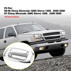 Chrome Trunk Cover Tailgate Handle for Chevy Silverado GMC 36312